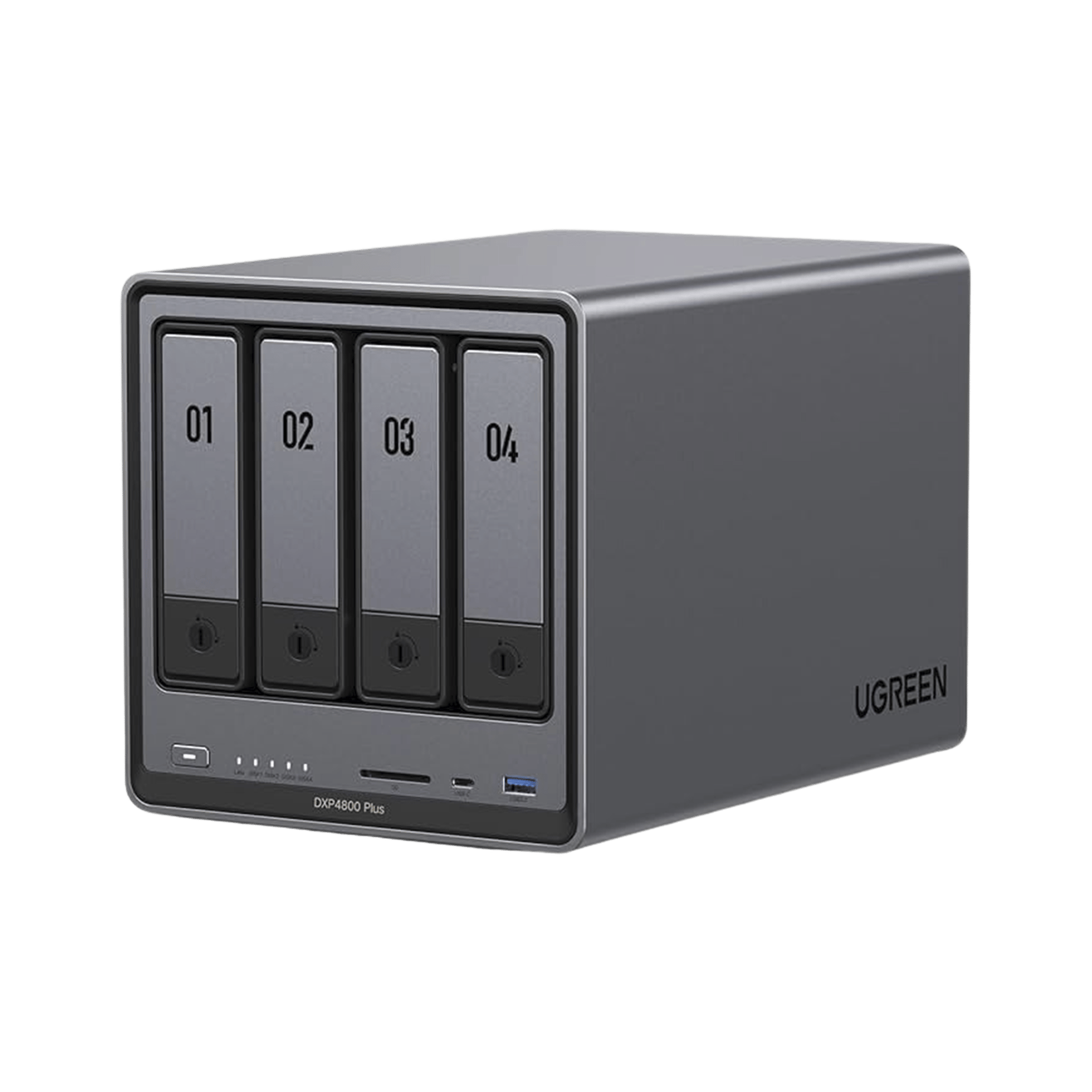 NASync DXP4800 Plus | 4 Bahías SATA + M.2